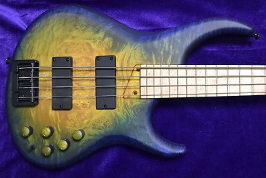 MTD USA 435-24, Nebula Burst / Roasted Birdseye Maple *On