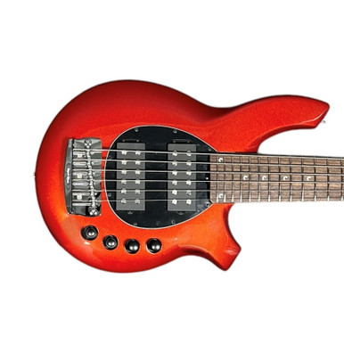Ernie Ball Music Man Bongo 6 HH, Blood Orange / Rosewood *On