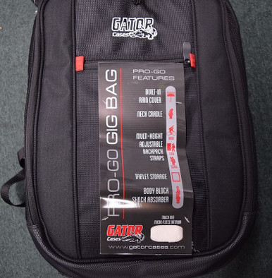 gator guitar bag pro go rain cover Cases G-PG Bass 2X Double Gig Demo Specialty Traders bag (bass compartment) internal dimensions are Gator G-PG-ACOUELECT Pro-Go Acoustic/Electric Double