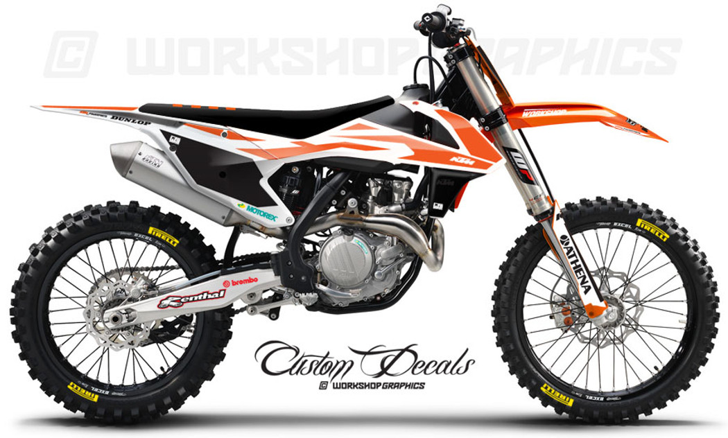 KTM 125 450 Licensed MX Graphics