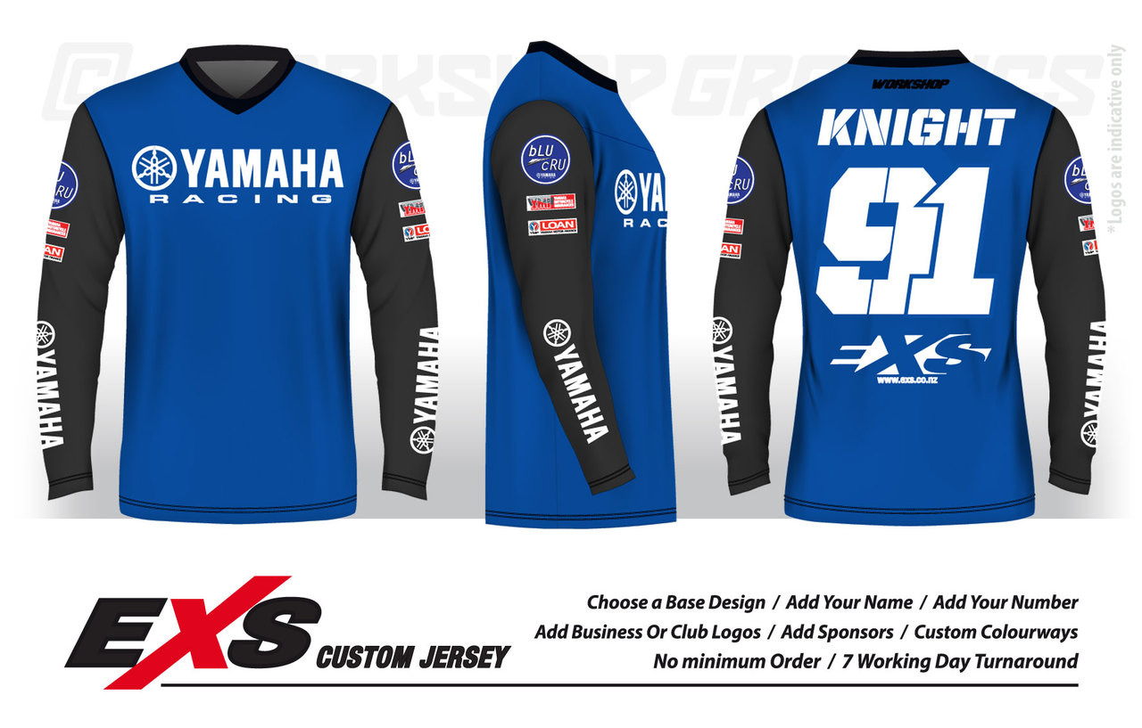 personalised motocross jersey