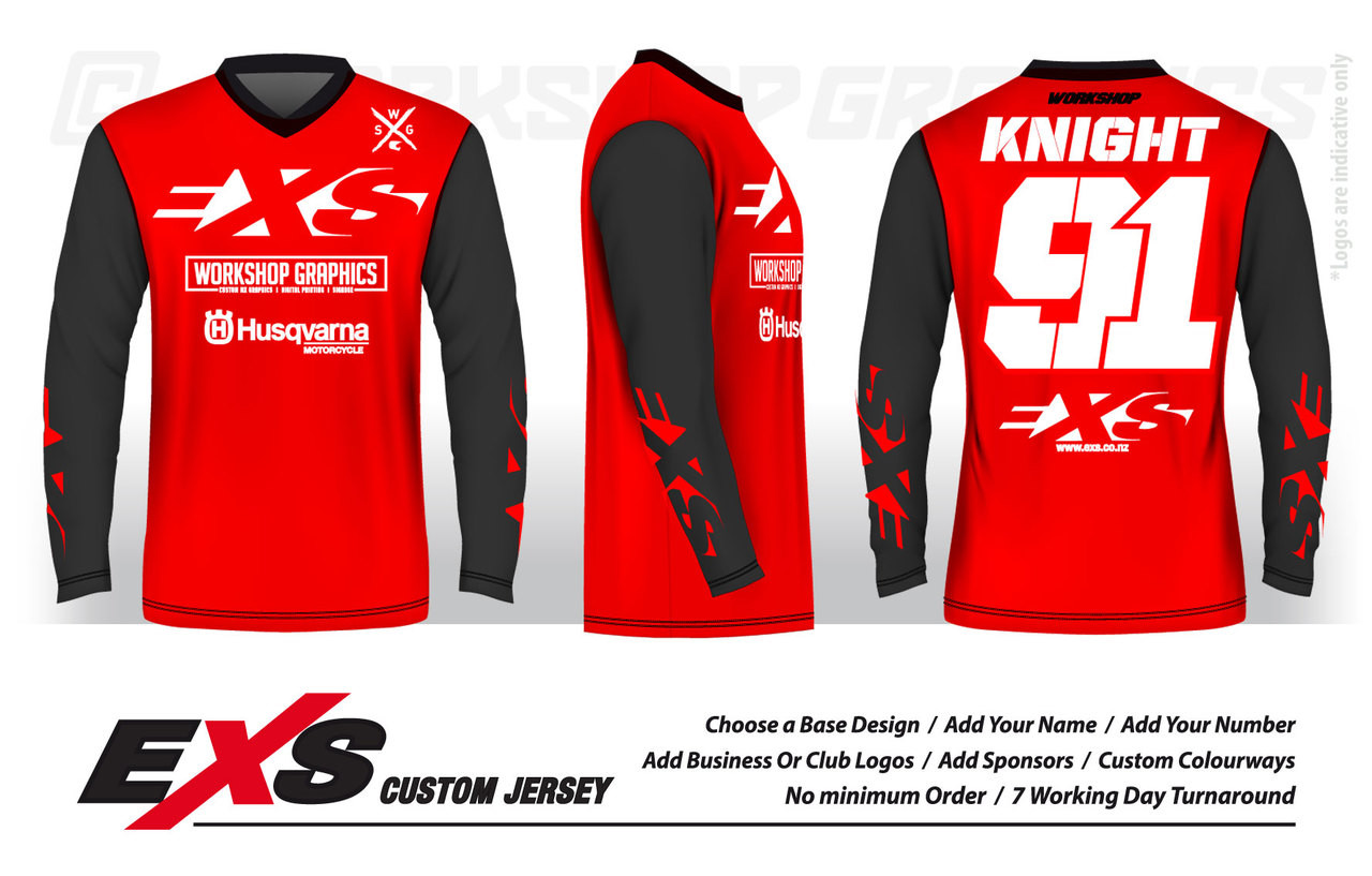 custom race jersey