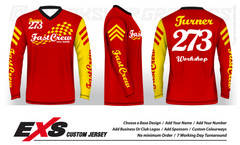 Custom Sublimated Race Jerseys