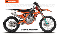 KTM 125-450 MX Graphics