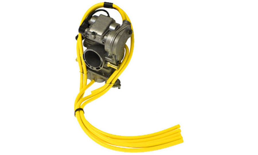 2T Free Flow Carb Vent Kit Yellow Graphics