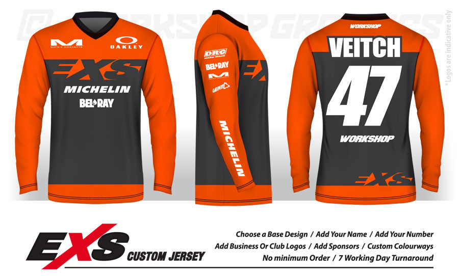 Custom Design MX BMX & Downhill Jerseys