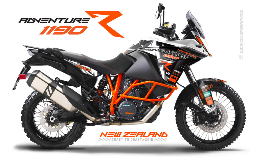KTM 1190 Adventure R Graphics