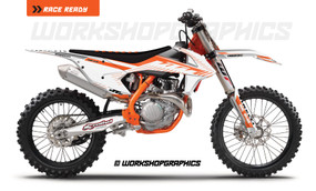 KTM 125-450 MX Graphics