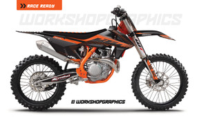 KTM 125-450 MX Graphics