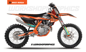 KTM 125-450 MX Graphics