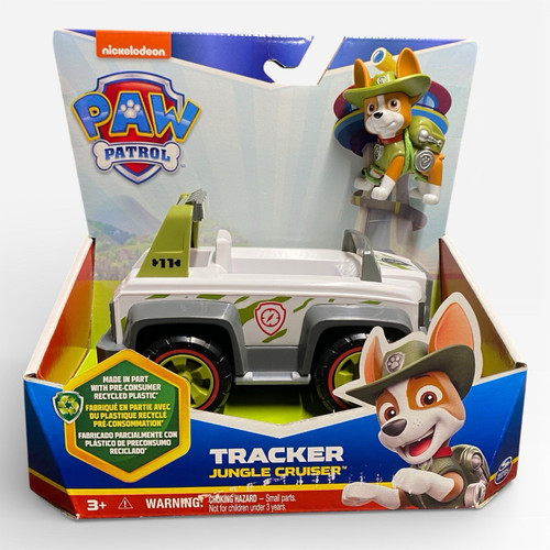 PAW Patrol Tracker Jungle Cruiser Vehicle & Figure | Spin Master | Nickelodeon