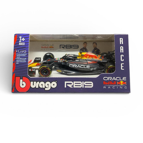 Bburago 1:43 Oracle Red Bull Racing RB19 F1 Diecast Car Verstappen