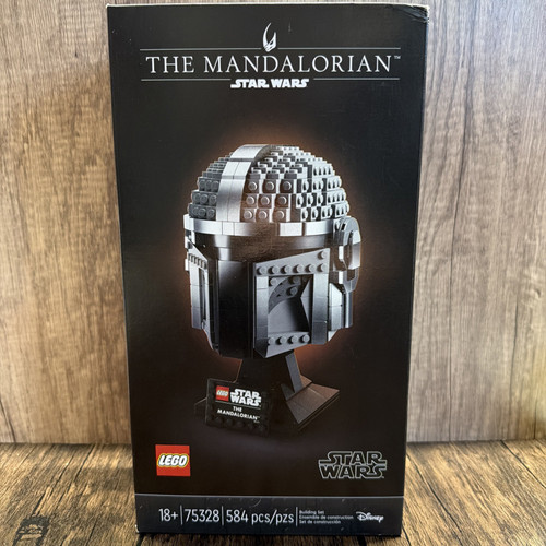 LEGO Star Wars Mandalorian Helmet 75328 Brand New Sealed Authentic