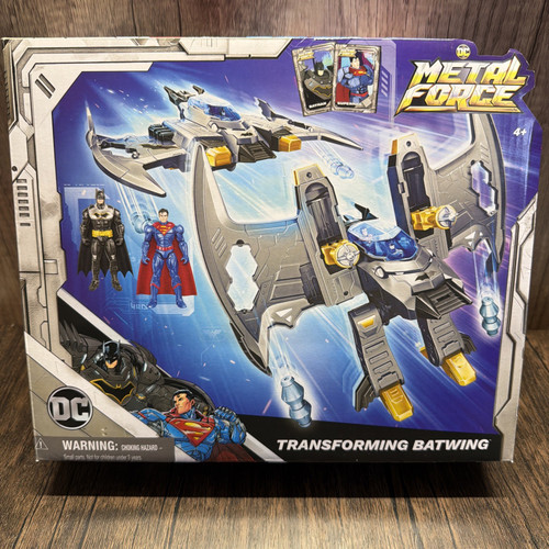 DC Comics Metal Force Transforming Batwing Player Batman & Superman New