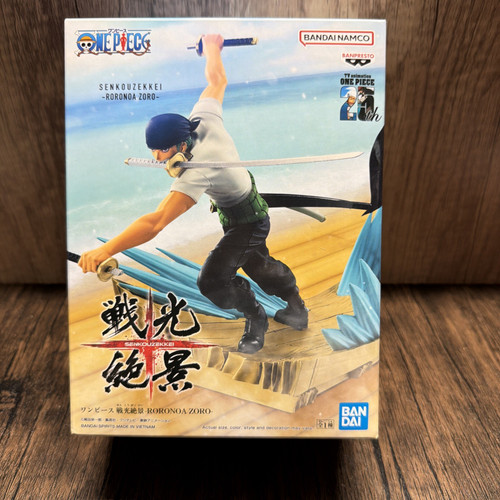 ONE PIECE Roronoa Zoro Senkouzekkei Figure Banpresto Bandai Namco