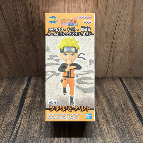 Naruto Uzumaki WCF Figure Banpresto Bandai Namco New Unopened Box Not Perfect