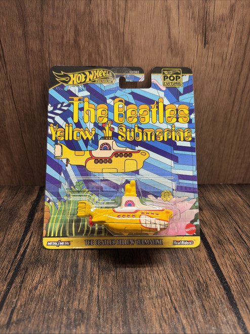 Hot Wheels Premium Pop Culture The Beatles Yellow Submarine