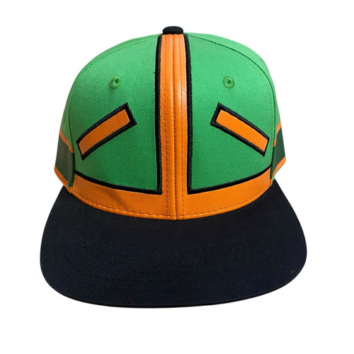 Hunter x Hunter Gon Freecss Snapback Hat Anime Green Black Cosplay Cap NWT