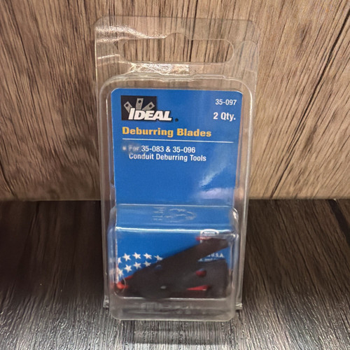 IDEAL 35-097 Deburring Blades 2 Pack for Conduit Tools 35-083 35-096