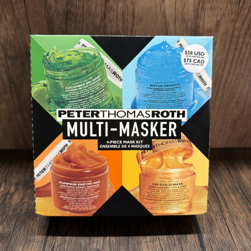 Peter Thomas Roth Multi Masker 4 Piece Mask Kit 1.7oz Each New In Box