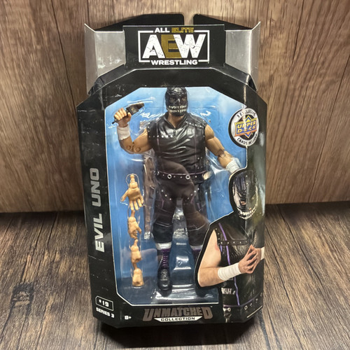 AEW Unmatched Series 5 Evil Uno 6" Action Figure New Sealed Upper Deck