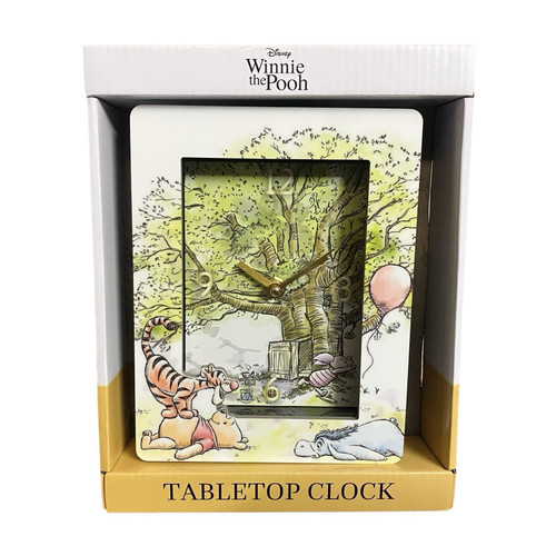 Disney Winnie the Pooh Tabletop Clock Analog Desk Clock New in Box