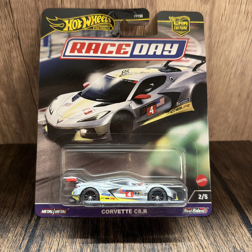 2024 Hot Wheels Premium Car Culture Race Day Corvette C8.R 2/5 New