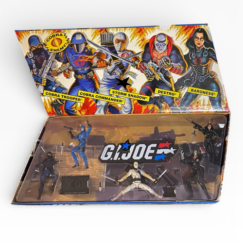 G.I. Joe Cobra Enemy Set 25th Anniversary 2007 – Sound Not Working – Complete