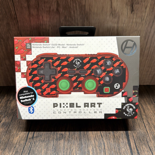 Hyperkin Pixel Art Retro Pepper Bluetooth Controller Nintendo Switch PC