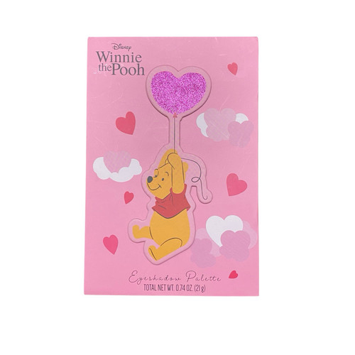 Disney Winnie the Pooh Eyeshadow Palette 12 Shades Heart Mirror Pink