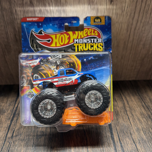 Hot Wheels Monster Trucks Bigfoot 1:64 50th Anniversary Diecast