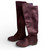 Michael Kors MK Plum Suede Knee High Boots Women’s Size 11M Zip
