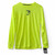 Nike Dri-FIT Youth Long Sleeve Shirt Volt Yellow Dangeruss Logo Size L (12–13)