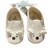 Disney Baby Bear Crib Shoes 9–12 Months Cream Slip On Soft Sole New