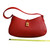 Tommy Hilfiger Red Shoulder Bag Purse Gold Logo New With Tags