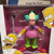 The Simpsons Krusty the Clown Action Figure 5" Jakks Pacific w/ Microphone New