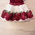 American Princess Baby Girl Dress 9M Red Velvet Floral Tulle Holiday NWT