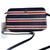 Tommy Hilfiger Crossbody Camera Bag Navy Red White Stripe Gold Logo NWT