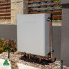 An installed 3-stage Essential Series system with a Surfmist cover