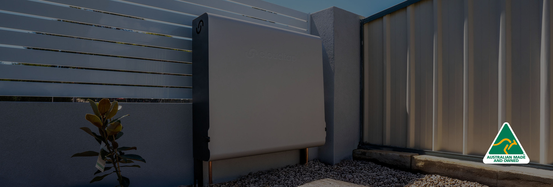 A Surf Mist Cloudtap Design Series system installed on a property