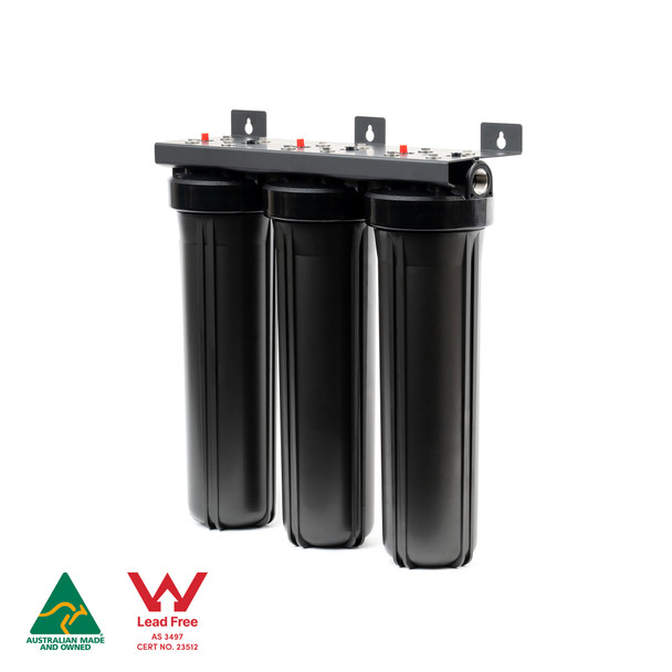 3-stage Cloudtap Essential Series water filtration system