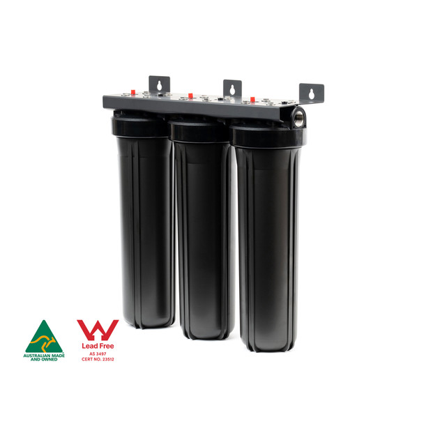 3-stage Cloudtap Essential Series water filtration system