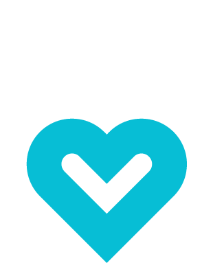 Reversed house heart icon