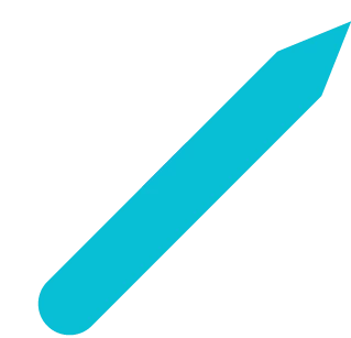 Reversed pencil and ruler icon