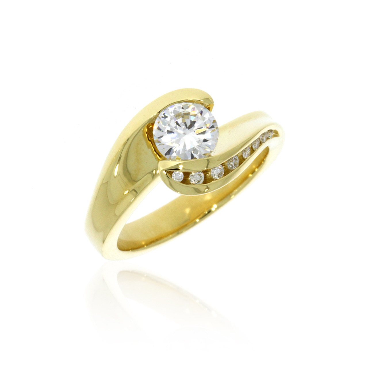 Lux Plus Oval Rose Cut Diamond Ring - Jennifer Dawes Design