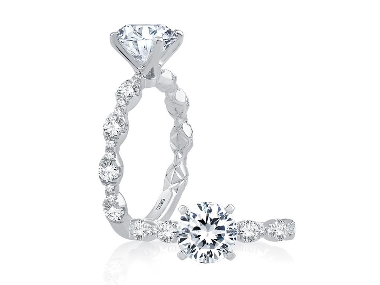 All about White Gold Engagement Rings | My Diamond Ring