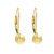 14K Yellow Gold Ball Earrings