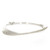 Sterling Silver Wave Bracelet with White Sapphires