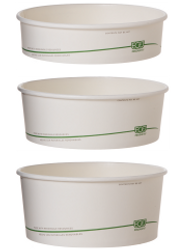 New Products: Squat Paper Food Containers and Lids