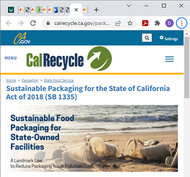 Eco-Products Gets on Approved List for New Cali Regulation